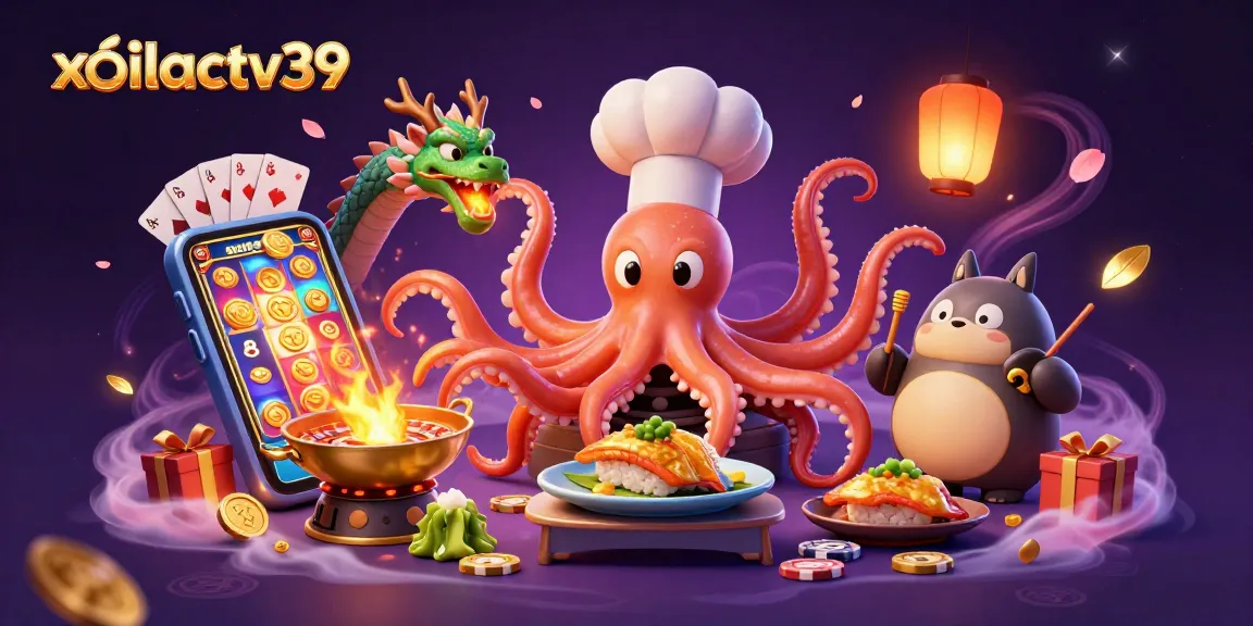 Experience the excitement of xoilactv39 with thrilling slot games and golden dish preparation.