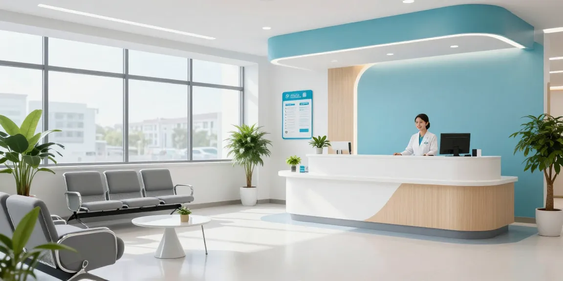 Link bl555 showcasing a modern health clinic focusing on patient care and compassionate doctor consultations.