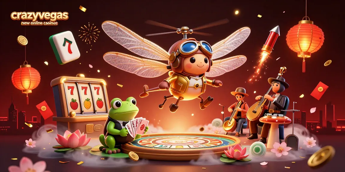 Play exciting games at crazyvegas new online casinos with dynamic characters and vibrant casino elements.