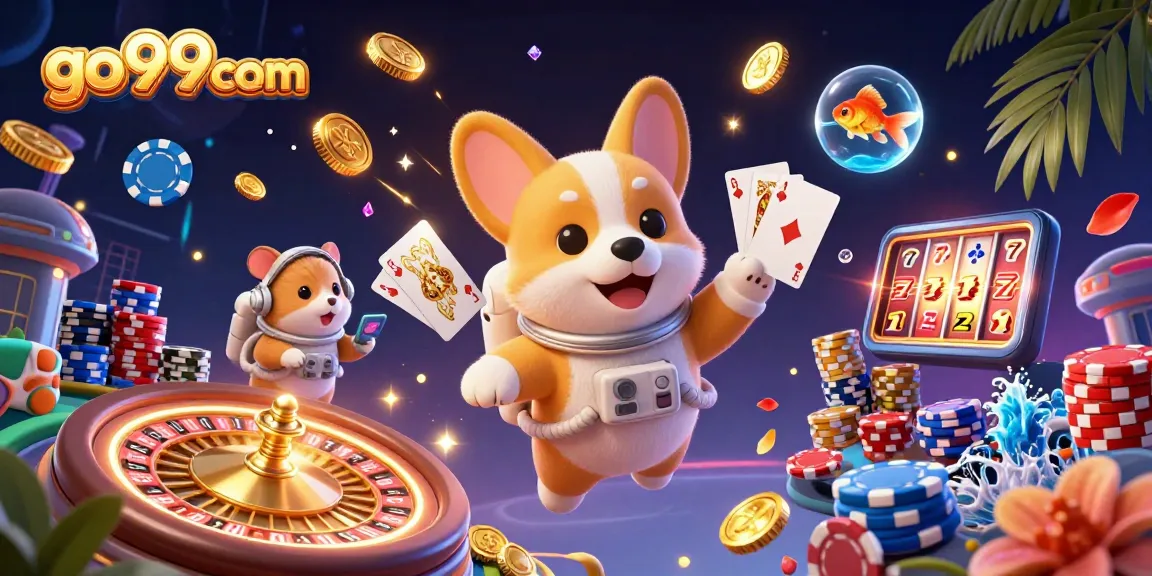 Experience exciting gameplay with go99com featuring vibrant casino elements and whimsical characters.